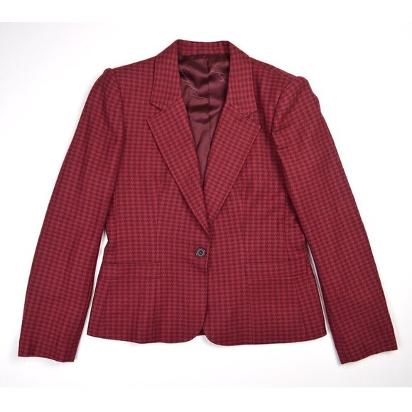 Vintage Joseph Picone Houndstooth Blazer - Picture 2 of 6